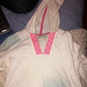 vineyard vines girls terry cloth cover up shirt